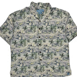 Bermuda Bay Hawaiian Shirt - XL Multicoloured Silk