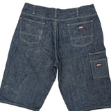 Dickies Denim Shorts - 38W 11L Blue Denim