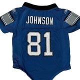 Detroit Lions, Age 3-6 Months Nfl Football Sweatshirt - 3XS Blue Polyester