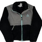 Age 4-5 Reebok Fleece Jacket - XS Black Polyester