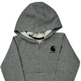 Age 3 Carhartt Hoodie - XS Gray Cotton Blend