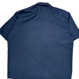 Dickies Short Sleeve Shirt - XL Navy Cotton Blend