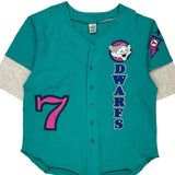 Age 13-14 7 Dwarfs Disney Jersey - XL Blue Cotton