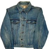 Levis Denim Jacket - Large Blue Denim