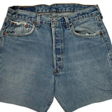 Levis Denim Shorts - 30W 9L Light Wash Denim