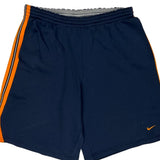 Nike Sport Shorts - Large Navy Polyester