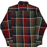 David Taylor Checked Flannel Shirt - Large Multicoloured Acrylic