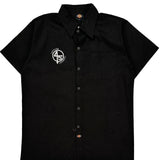 Latitude 45 Catering Dickies Short Sleeve Shirt - Small Black Cotton