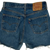 Levis Denim Shorts - 30W UK 10 Blue Denim