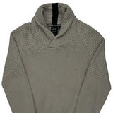 Armani Exchange Jumper - Small Grey Cashmere Blend
