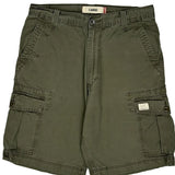 Levis Cargo Cargo Shorts - 35W 10L Green Cotton
