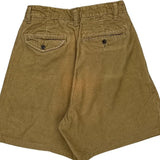 Cord Polo By Ralph Lauren Shorts - 25W UK 8 Brown Cotton
