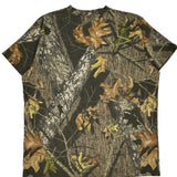 Mossy Oak Camo T-Shirt - 2XL Camo Cotton