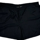Swoosh Logo Nike Sport Shorts - Mediumw 5L Black Nylon