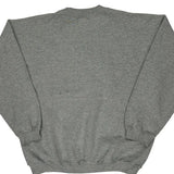 Nike Sweatshirt - Large Grey Cotton Blend