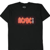 Pwr/Up Ac/Dc Band T-Shirt - Large Black Cotton