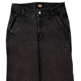 Dickies Carpenter Trousers - 29W UK 10 Black Cotton