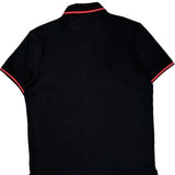 Tommy Hilfiger Polo Shirt - Large Black Cotton