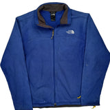 The North Face Fleece Jacket - Large Blue Polyester