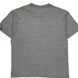 Nike T-Shirt - Large Gray Cotton