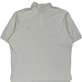 Polo By Ralph Lauren Polo Shirt - Large White Cotton