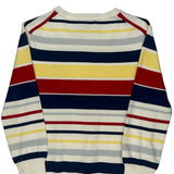 Tommy Hilfiger Striped Jumper - Medium Multicoloured Cotton