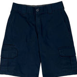 Dickies Cargo Shorts - 30″ Waist Navy Polyester Blend