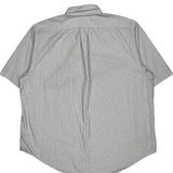 Polo By Ralph Lauren Checked Short Sleeve Shirt - 2XL Blue Cotton