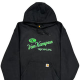 Van Kampen Trucking, Inc. Carhartt Graphic Hoodie - 2XL Black Cotton