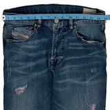 Diesel Mharky-J Jeans - 30W 27L Blue Cotton