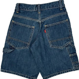 Age 8 Levis Denim Shorts - Medium Blue Cotton
