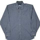 Tommy Hilfiger Checked Shirt - Medium Blue Cotton