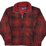 Gant Checked 1/4 Zip - 2XL Black Polyester