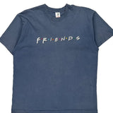 1990S Friends Promo Fruit Of The Loom Single Stitch T-Shirt - XL Blue Cotton
