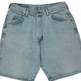 Wrangler Denim Shorts - 29W 8L Light Wash Denim