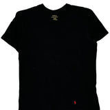Polo By Ralph Lauren T-Shirt - Small Black Cotton