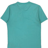 Guess Graphic T-Shirt - Large Blue Cotton