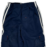 Age 4 Adidas Cargo Track Pants - Small Navy Polyester