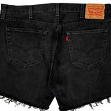 Levis Denim Shorts - 38W 8L Black Cotton