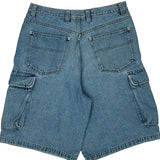 Arizona Jeans Denim Shorts - 32W 12L Blue Cotton