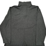 Estate Rib Polo By Ralph Lauren 1/4 Zip - 2XL Grey Cotton