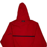 Vintage Nautica Windbreaker - Small Red Nylon