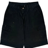 Dickies Cargo Shorts - 34W 12L Navy Cotton