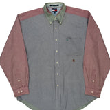 Vintage Tommy Hilfiger Checked Shirt - XL Multicoloured Cotton