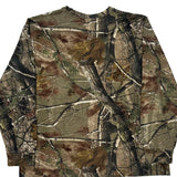 Realtree Camo Long Sleeve T-Shirt - 2XL Camo Cotton Blend