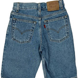 Levis Denim Shorts - 24W 11L Blue Cotton