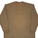 Carhartt Long Sleeve T-Shirt - XL Brown Cotton