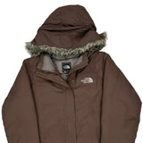 The North Face Parka - Large Brown Polyester