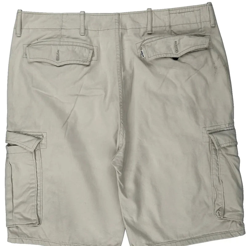 Gap Cargo Shorts - 38W 11L Beige Cotton