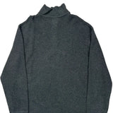 Vintage Polo By Ralph Lauren 1/4 Zip - XL Grey Cotton